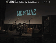 Tablet Screenshot of meandmae.com
